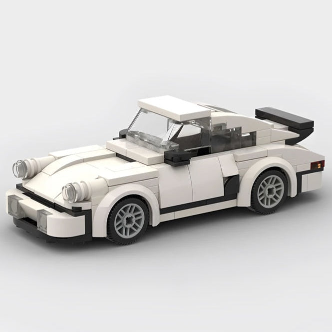 Porsche 911 Classic Building Blocks Car
