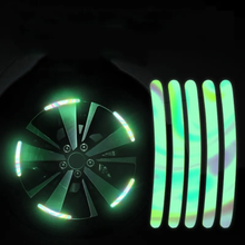 Load image into Gallery viewer, Tyre Rim Reflective Sticker