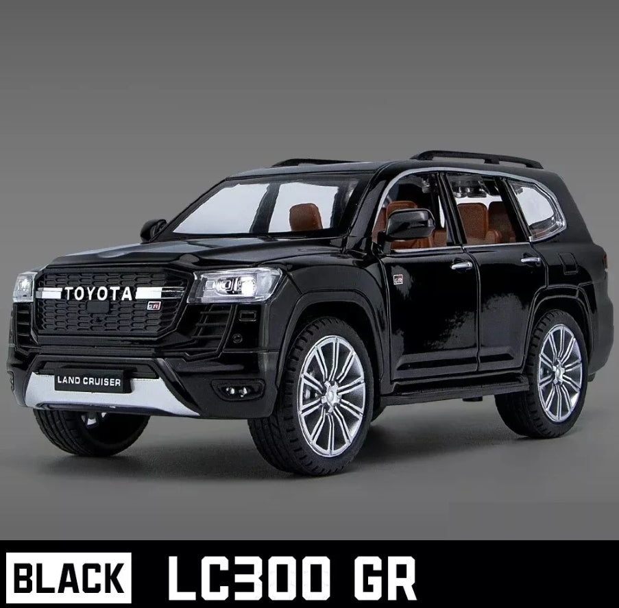 Toyota Land Cruiser GR Metal Diecast Car 1:24