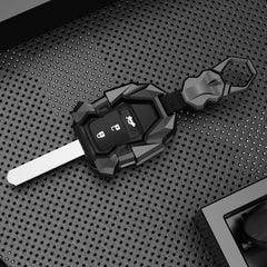 Honda 3 Button Old Key Premium Batman Metal Alloy Keycase with Holder & Rope Chain