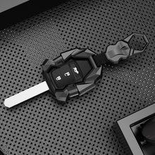 Load image into Gallery viewer, Honda 3 Button Old Key Premium Batman Metal Alloy Keycase with Holder &amp; Rope Chain