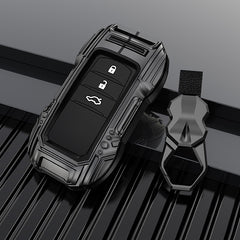Fortuner / Hycross Keyless (3 Button Key) Premium Batman Metal Alloy Keycase with Holder & Rope Chain