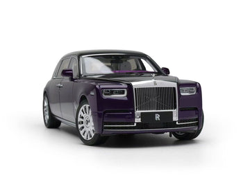 Rolls Royce Phantom VIII Purple 1:18 Dealer Edition Licensed Diecast Car Model