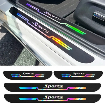 Door Sils Gurard Reflective Car Sticker 4 Pcs Set