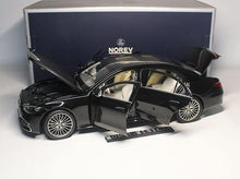 Load image into Gallery viewer, Mercedes Benz Maybach Black 1:18 Licensed Norev Diecast Scale Model