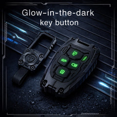Tata Harrier/Safari/Nexon 4 Button Key Transformer Exclusive Metal Alloy Keycase 2.0