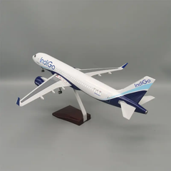 Indigo A320 Aeroplane 46cm 1/80 Scale