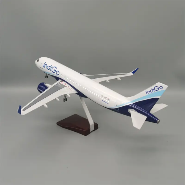Indigo A320 Aeroplane 46cm 1/80 Scale