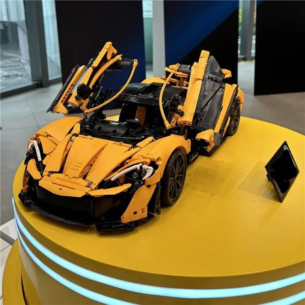 Mclaren P1 Technique Version 3893 Pcs, 1:8 Scale Building Blocks Car