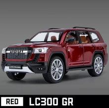 Load image into Gallery viewer, Toyota Land Cruiser GR Metal Diecast Car 1:24