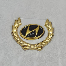 Load image into Gallery viewer, 3D Owners Club v5.0 Car Metal Emblem Badge Sticker Decal (Gold)