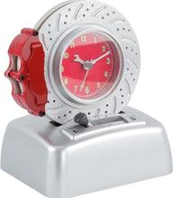 Load image into Gallery viewer, Non Ticking Disc Shape Metal Alarm Clock