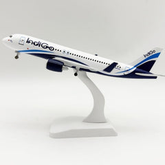 Indigo A320 Aeroplane Diecast Model 20 CM