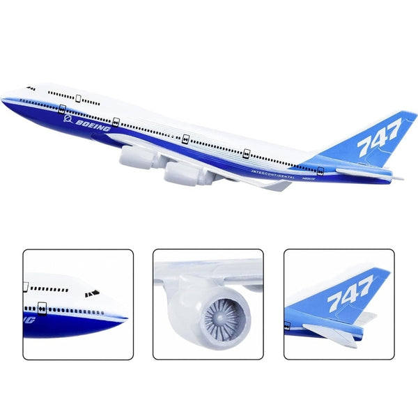 Original B747 Aeroplane Diecast Model 16 CM
