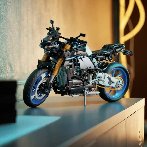 Yamaha MT-10 Technique Version 1458Pcs, 1:5 Scale Building Blocks Bike