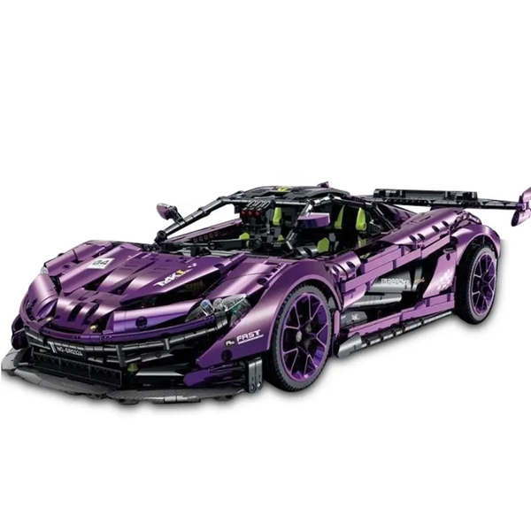 Mclaren P1 GTR Technique Version 3568 Pcs, 1:8 Scale Building Blocks Car