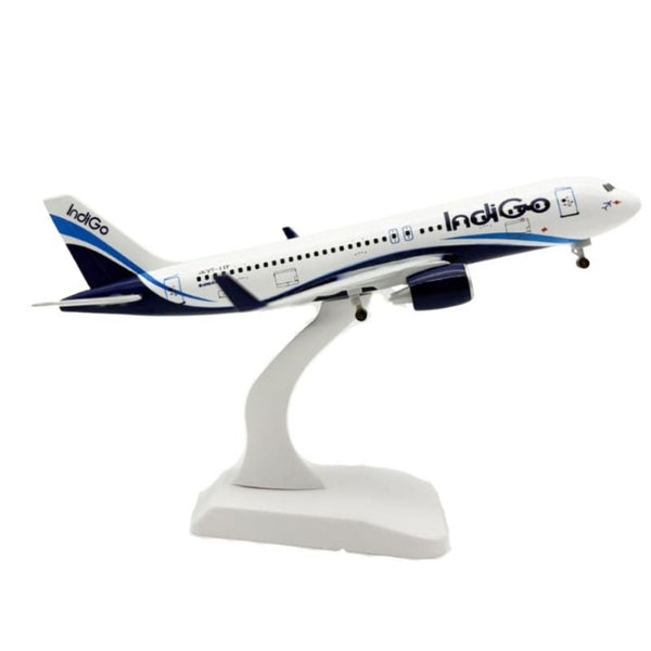 Indigo A320 Aeroplane Diecast Model 20 CM
