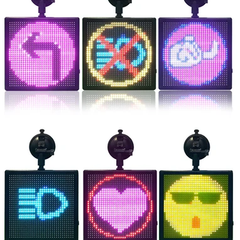 Car Portable Screen App Control LED Panel