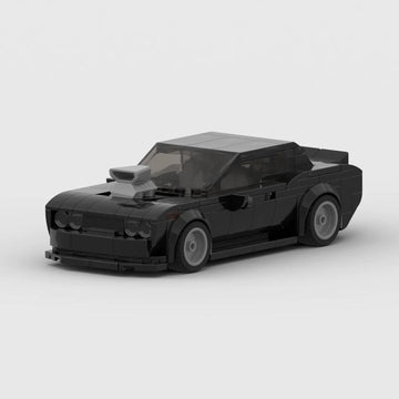 Dodge Challenger Building Blocks Car