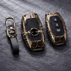 Hyundai 3 Button Key Creta/i20/Venue/Aura Transformer Exclusive Metal Alloy Keycase 2.0
