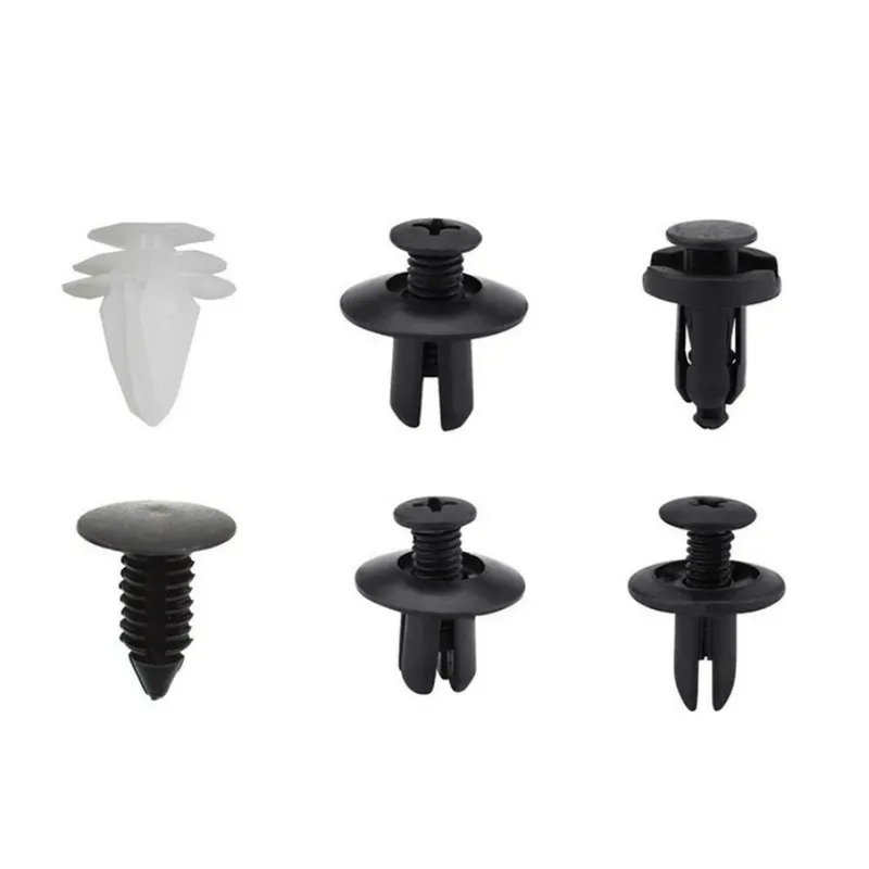 Car Retainer Clips Fastener Screws 50 Pcs Set