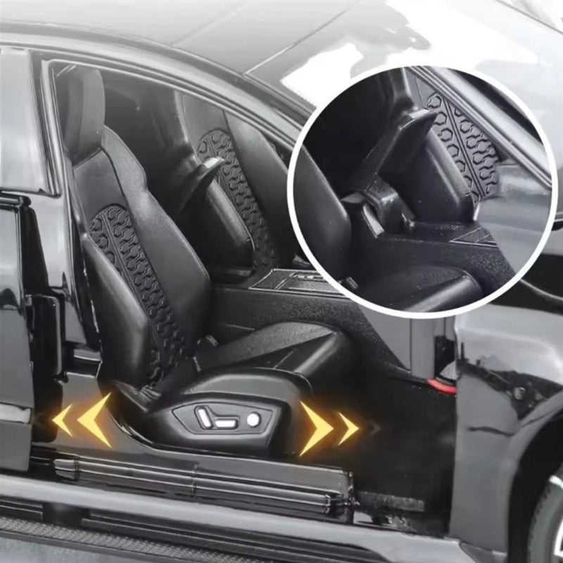 Black Audi RS7 Diecast Car with Remote - Kaarr
