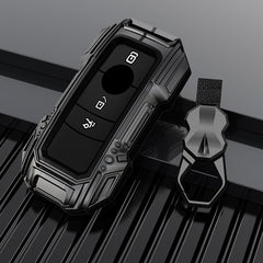 Mercedes C New Key Premium Batman Metal Alloy Keycase with Holder & Rope Chain