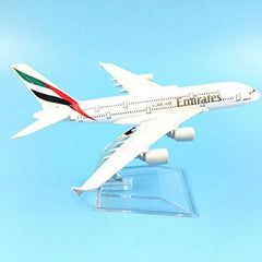 Emirates A380 Aeroplane Diecast Model 16 CM