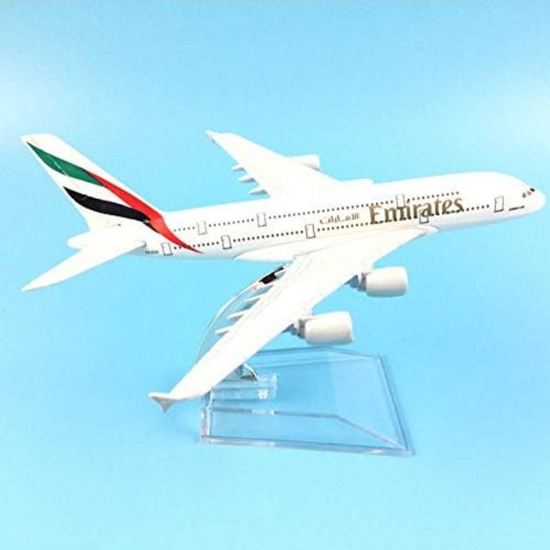Emirates A380 Aeroplane Diecast Model 16 CM