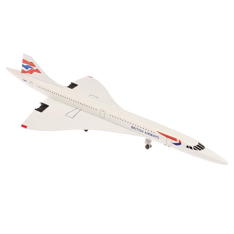 British Concorde Aeroplane Diecast Model 20 CM