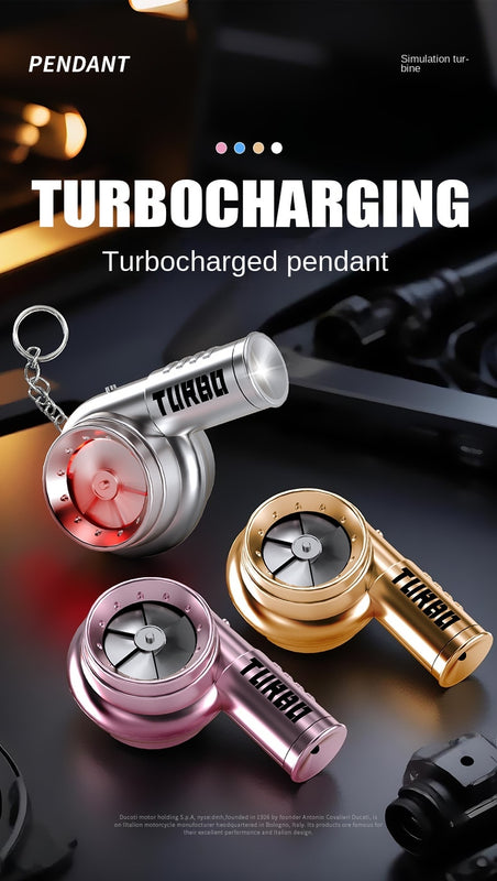 Turbo Metal LED, Sound Keychain