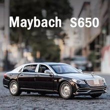 Load image into Gallery viewer, Mercedes Maybach S650 Metal Diecast Car
