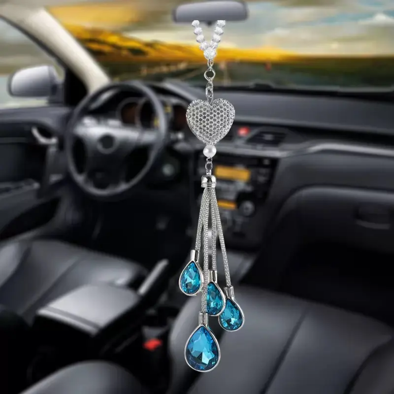 Luxury Diamond Bling Heart Hanging