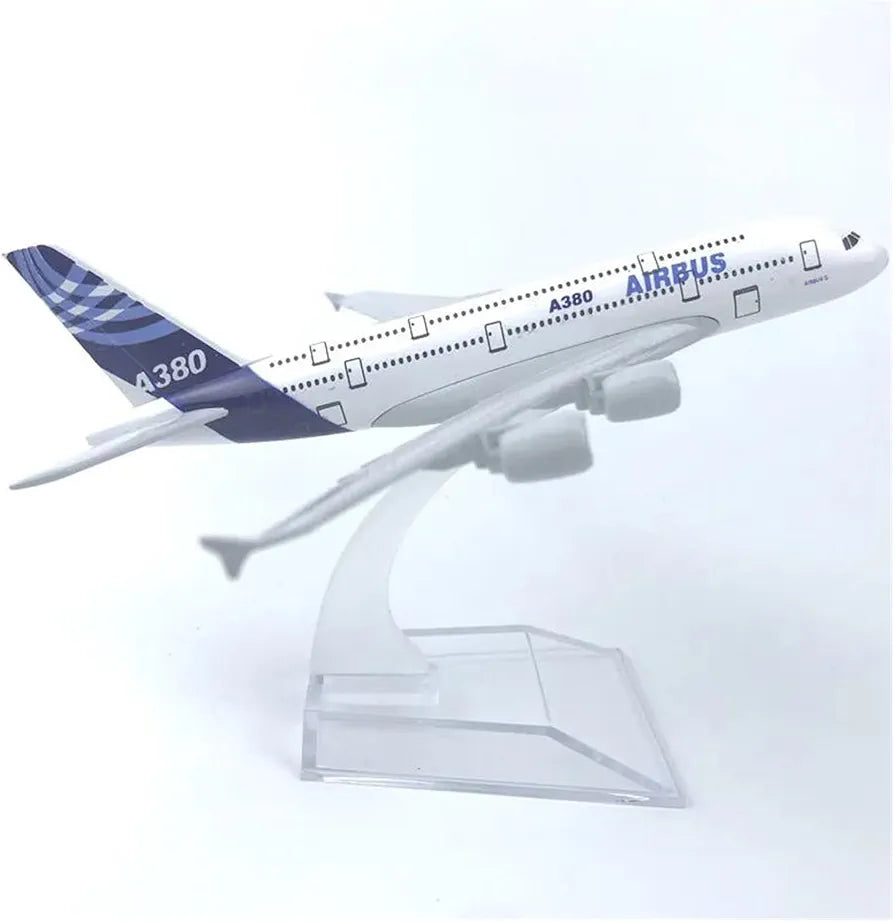 Original A380 Aeroplane Diecast Model 16 CM