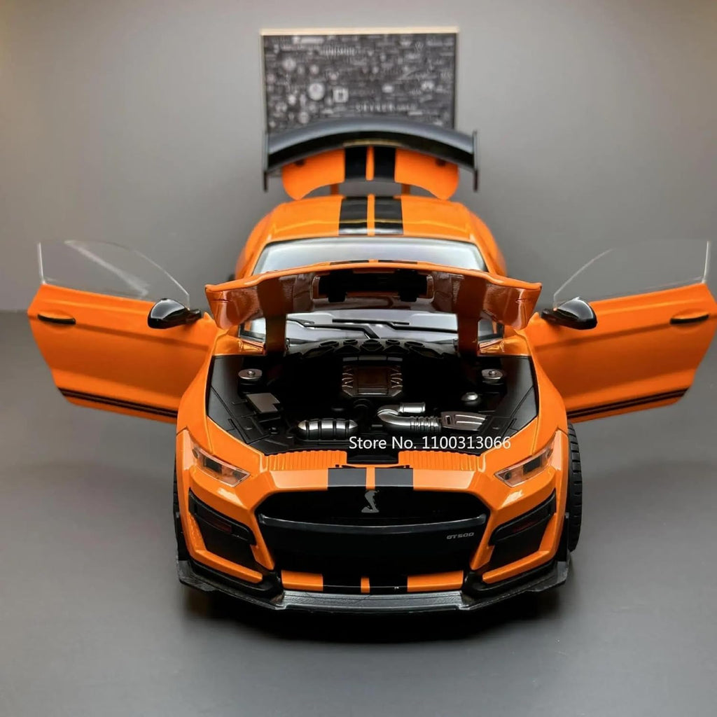 Ford Mustang Shelby GT500 Metal Diecast Car 1:18 (26x10 cm)