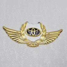 Load image into Gallery viewer, 3D Owners Club v6.0 Car Metal Emblem Badge Sticker Decal (Gold)