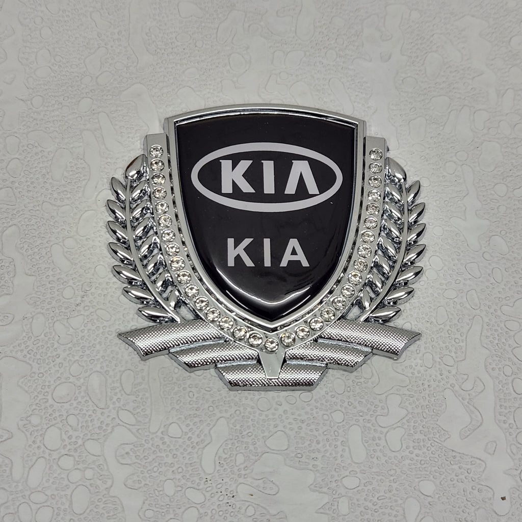 3D Owners Club v3.0 Car Metal Emblem Badge Sticker Decal (Silver) 8.3 x 8 cm