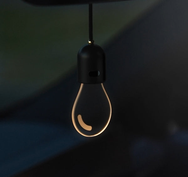 Car Logo Charm Bulb: Premium Ambient Hanging Light for Cozy Vibes