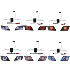 12V Car Animated Demon Eyes Display App Control LED Panel