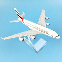 Emirates A380 Aeroplane Diecast Model 16 CM