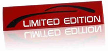 Load image into Gallery viewer, 3D Limited Edition v4.0 Metal Sticker Decal Red (9x2.3 cm)