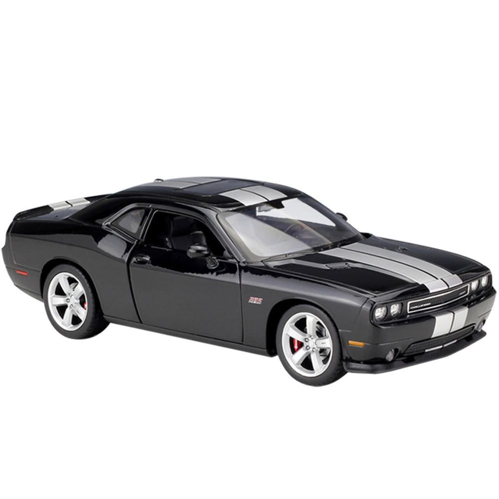 Dodge Challenger SRT Black 2012 Licensed Welly 1:24 Diecast Scale Model