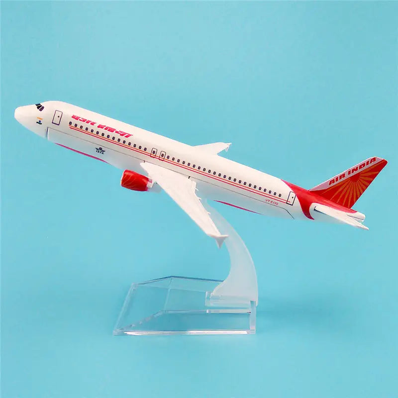 Air India A320 Aeroplane Diecast Model 16 CM