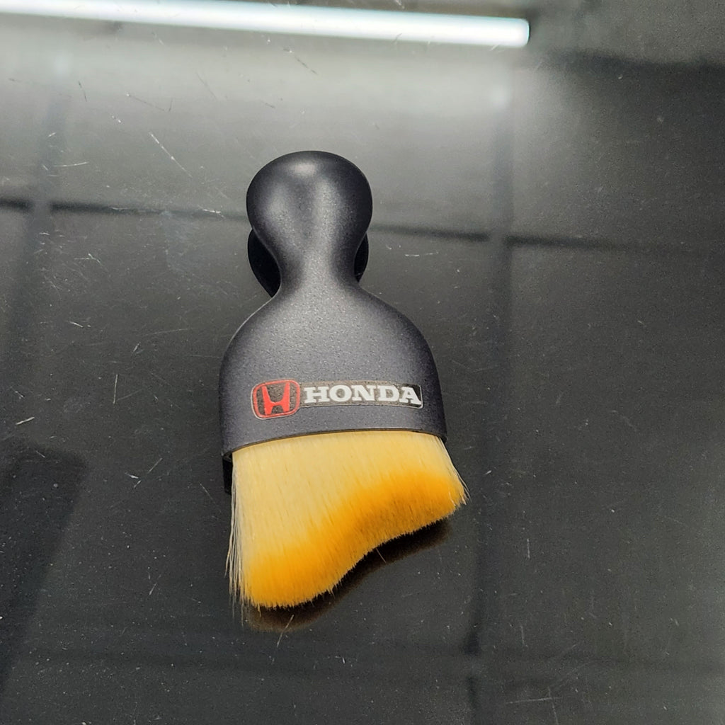 Car Interior Detailing, Cleaning Soft Brush, Curved Design Dust Collectors with Cover and Logo