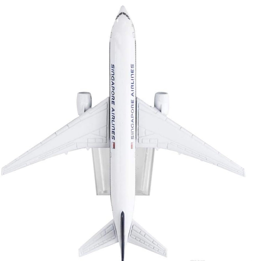 Singapore Airlines B777 Aeroplane Diecast Model 16 CM