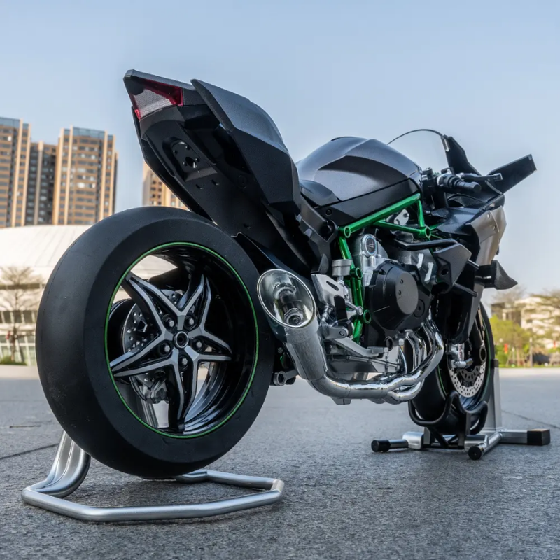 Kawasaki Ninja H2R Smoke Diecast Alloy Model Bike