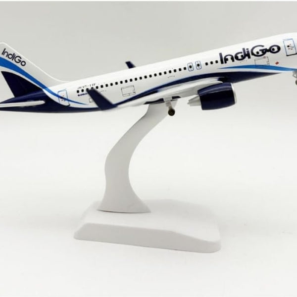 Indigo A320 Aeroplane Diecast Model 20 CM
