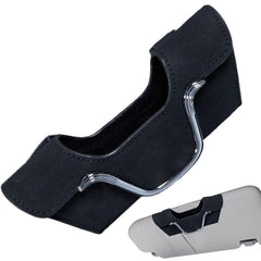 Sun Visor Glasses Holder with Logo