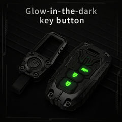 Suzuki 3 Button Key Transformer Exclusive Metal Alloy Keycase 2.0