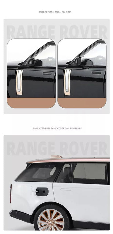 Range Rover Autobiography SV New Metal Diecast Car 1:18 (28x11 cm)